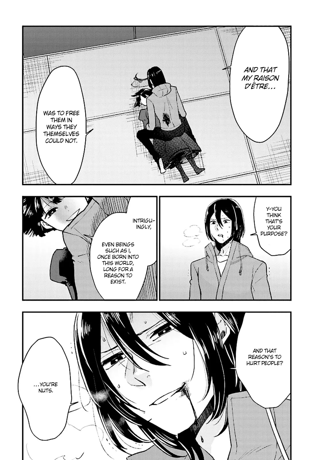 Mayonaka no X Giten Chapter 22 page 20 - Chapter 22: A Stage of Madness and Bloodthirst
