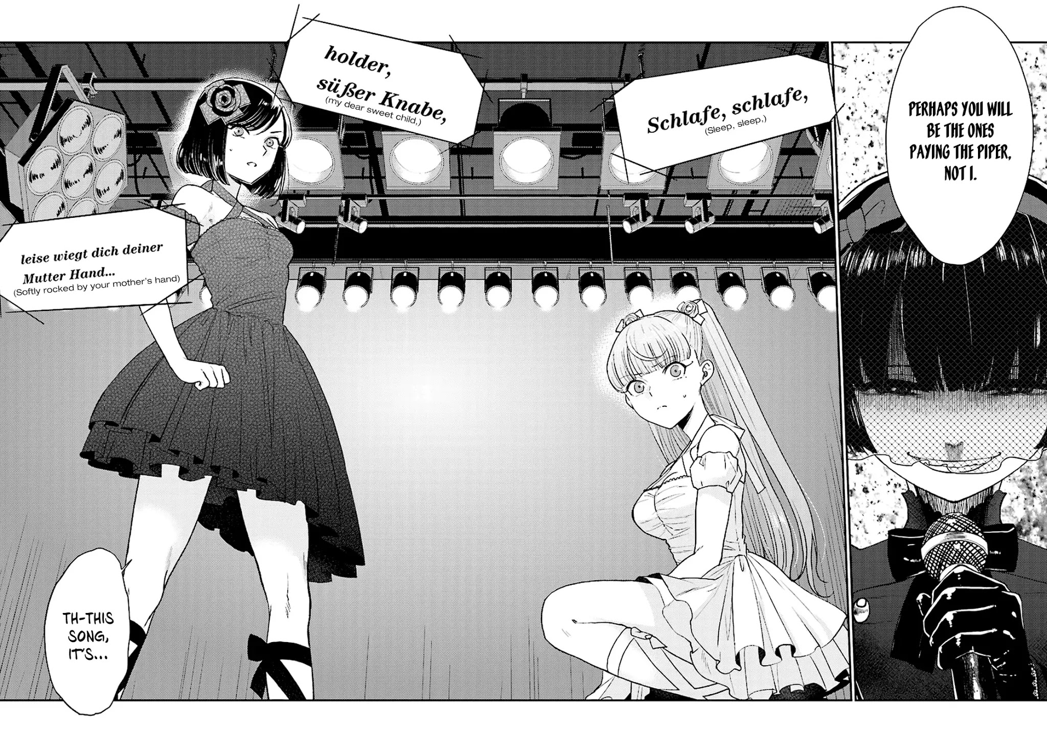 Mayonaka no X Giten Chapter 22 page 7 - Chapter 22: A Stage of Madness and Bloodthirst