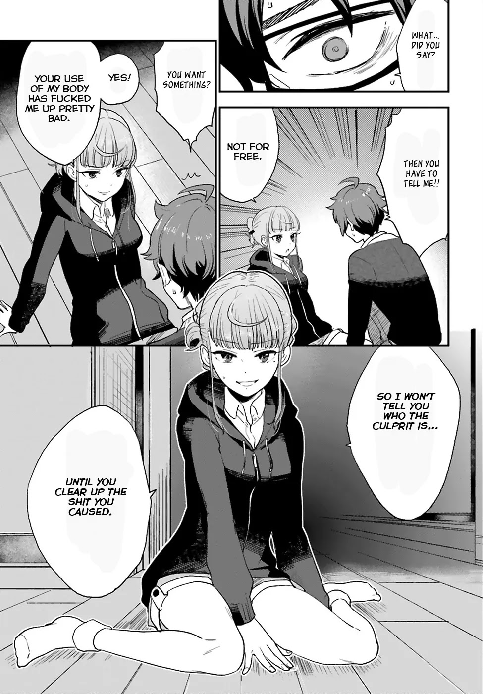 Mayonaka no X Giten Chapter 3 page 6 - Chapter 3: What She Held Dear