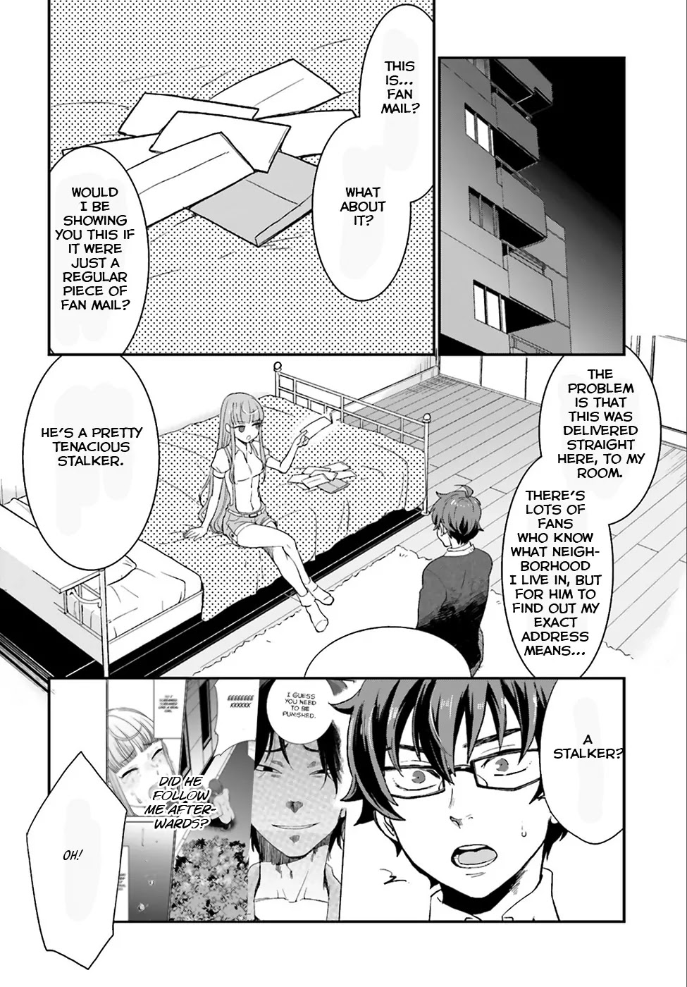 Mayonaka no X Giten Chapter 3 page 7 - Chapter 3: What She Held Dear
