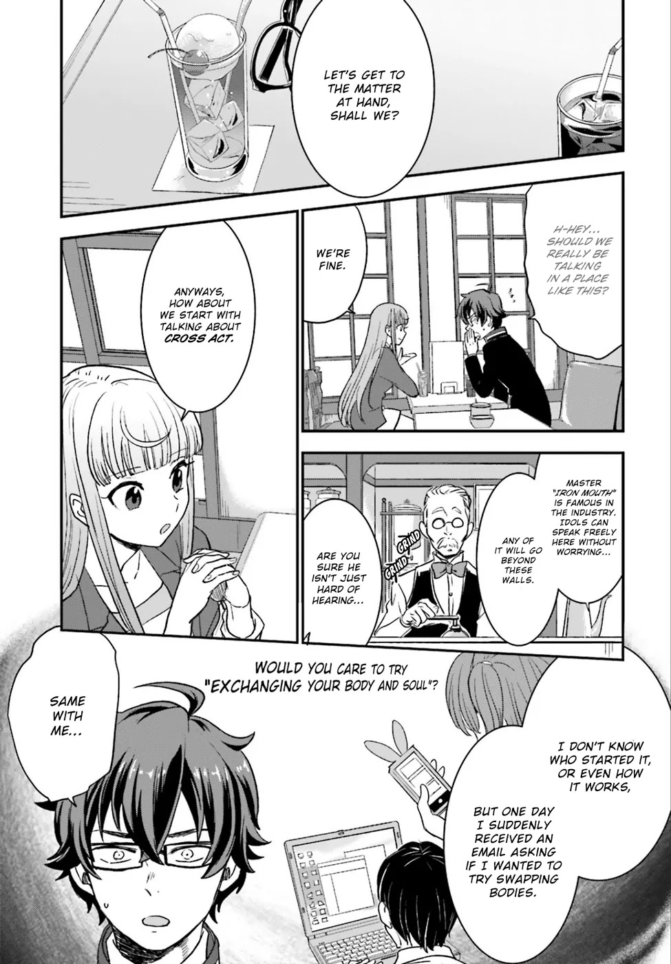 Mayonaka no X Giten Chapter 4 page 14 - Chapter 4: Silence Regret