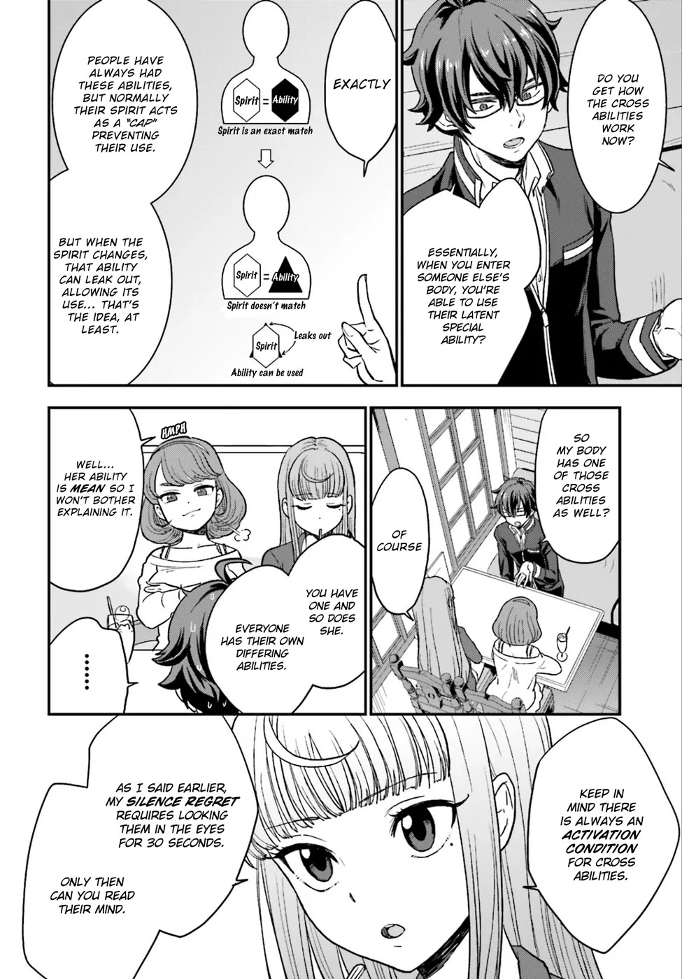 Mayonaka no X Giten Chapter 4 page 21 - Chapter 4: Silence Regret