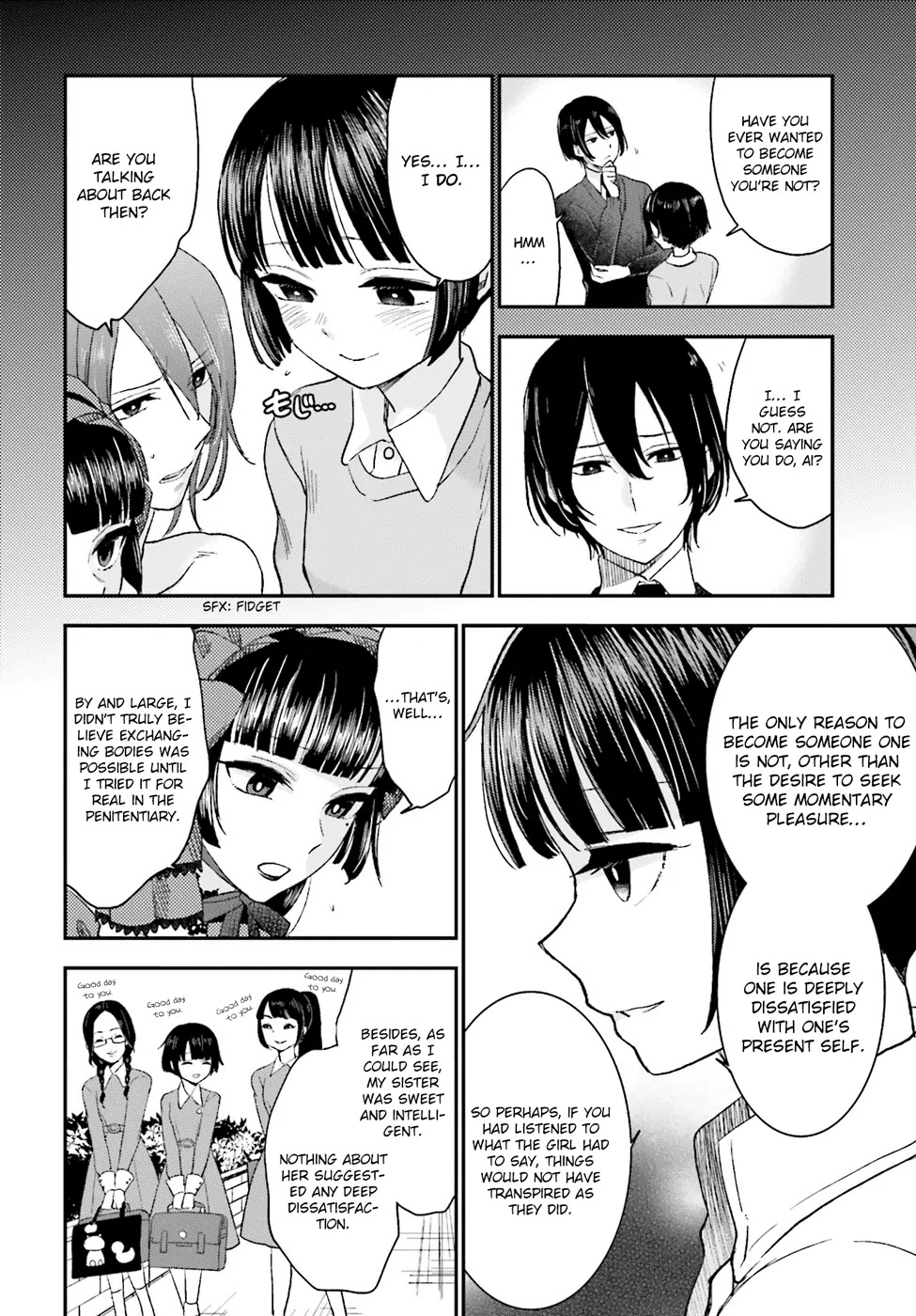 Mayonaka no X Giten Chapter 8 page 22 - Chapter 8: My Name Is X