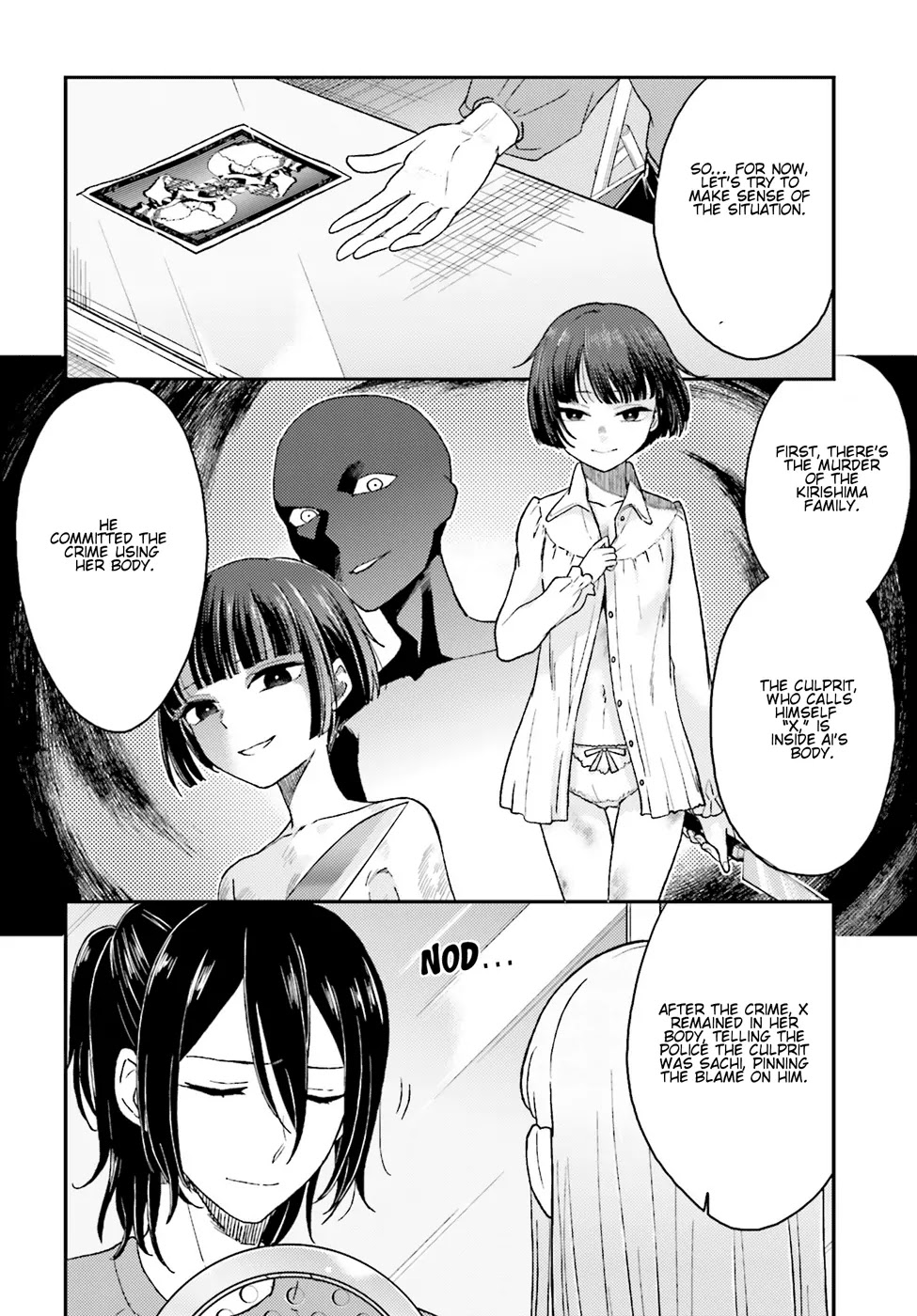 Mayonaka no X Giten Chapter 9 page 11 - Chapter 9: A Kind Man