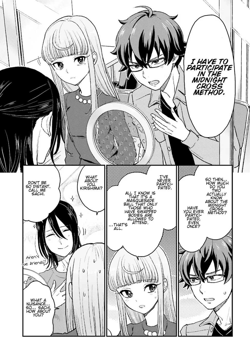 Mayonaka no X Giten Chapter 9 page 18 - Chapter 9: A Kind Man