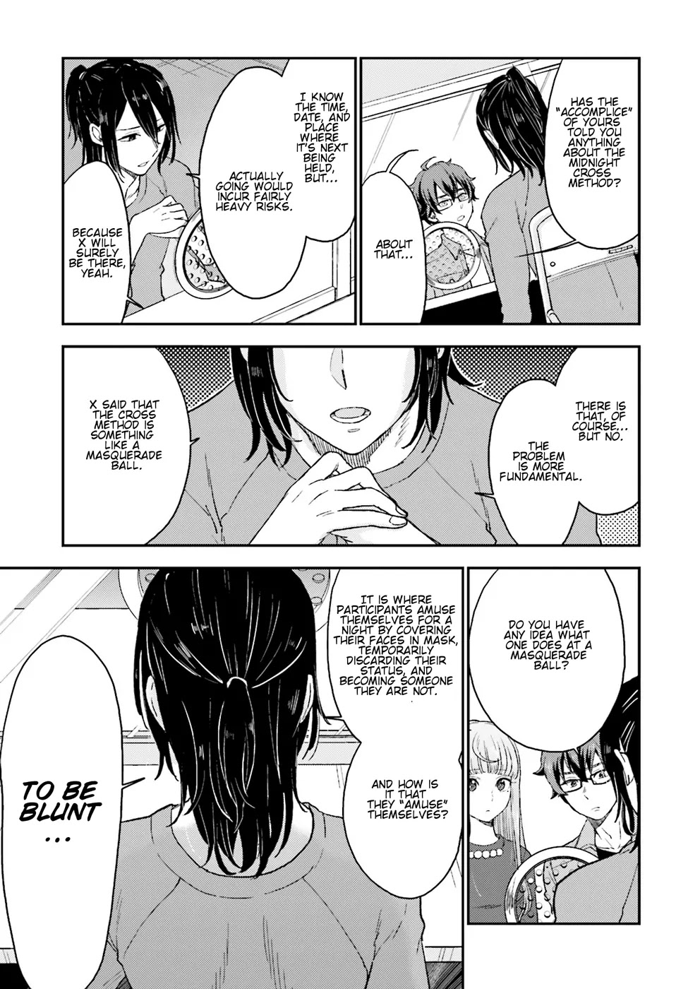 Mayonaka no X Giten Chapter 9 page 22 - Chapter 9: A Kind Man