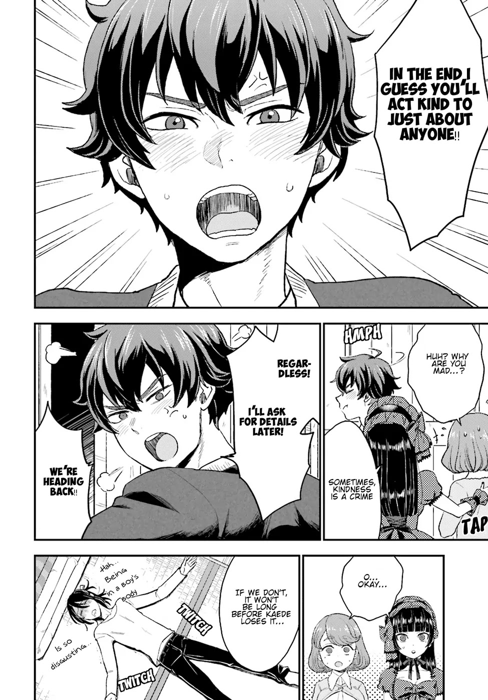 Mayonaka no X Giten Chapter 9 page 9 - Chapter 9: A Kind Man