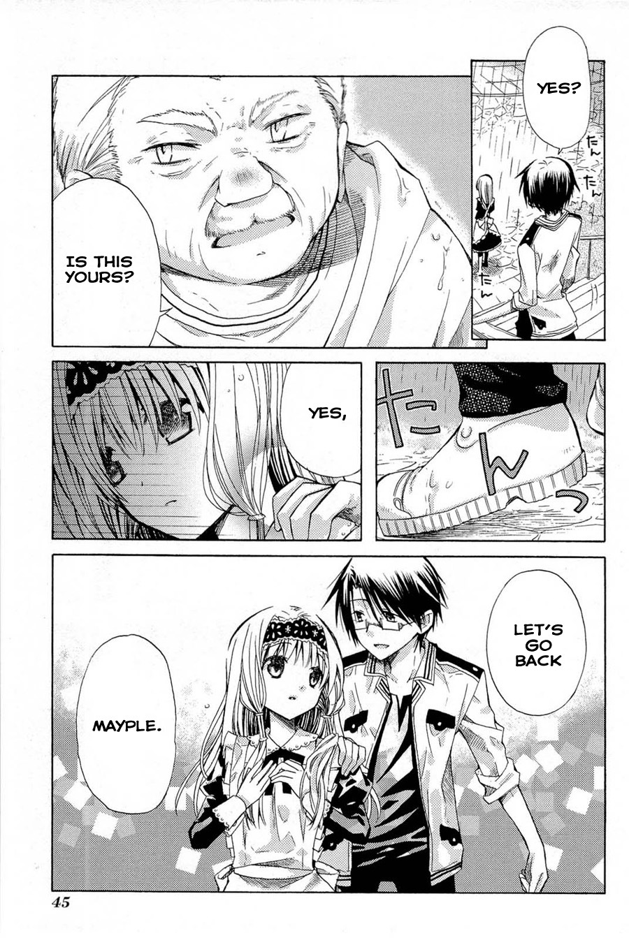 Mayple-san no Koucha Jikan Chapter 2 page 7 - Chapter 2: The Night of the Beginning