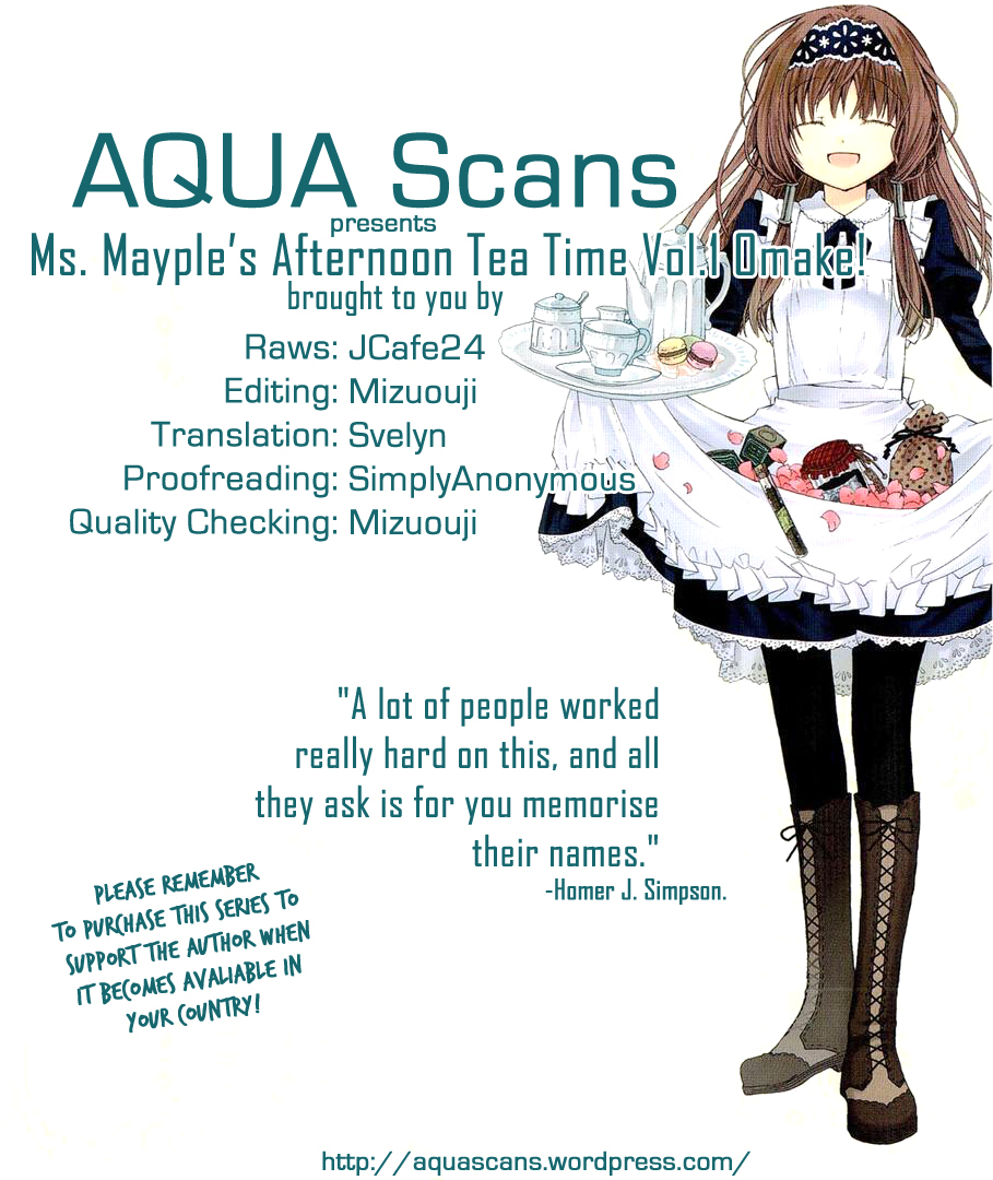 Mayple-san no Koucha Jikan Chapter 5.5 page 1 - Chapter 5.5: Omake