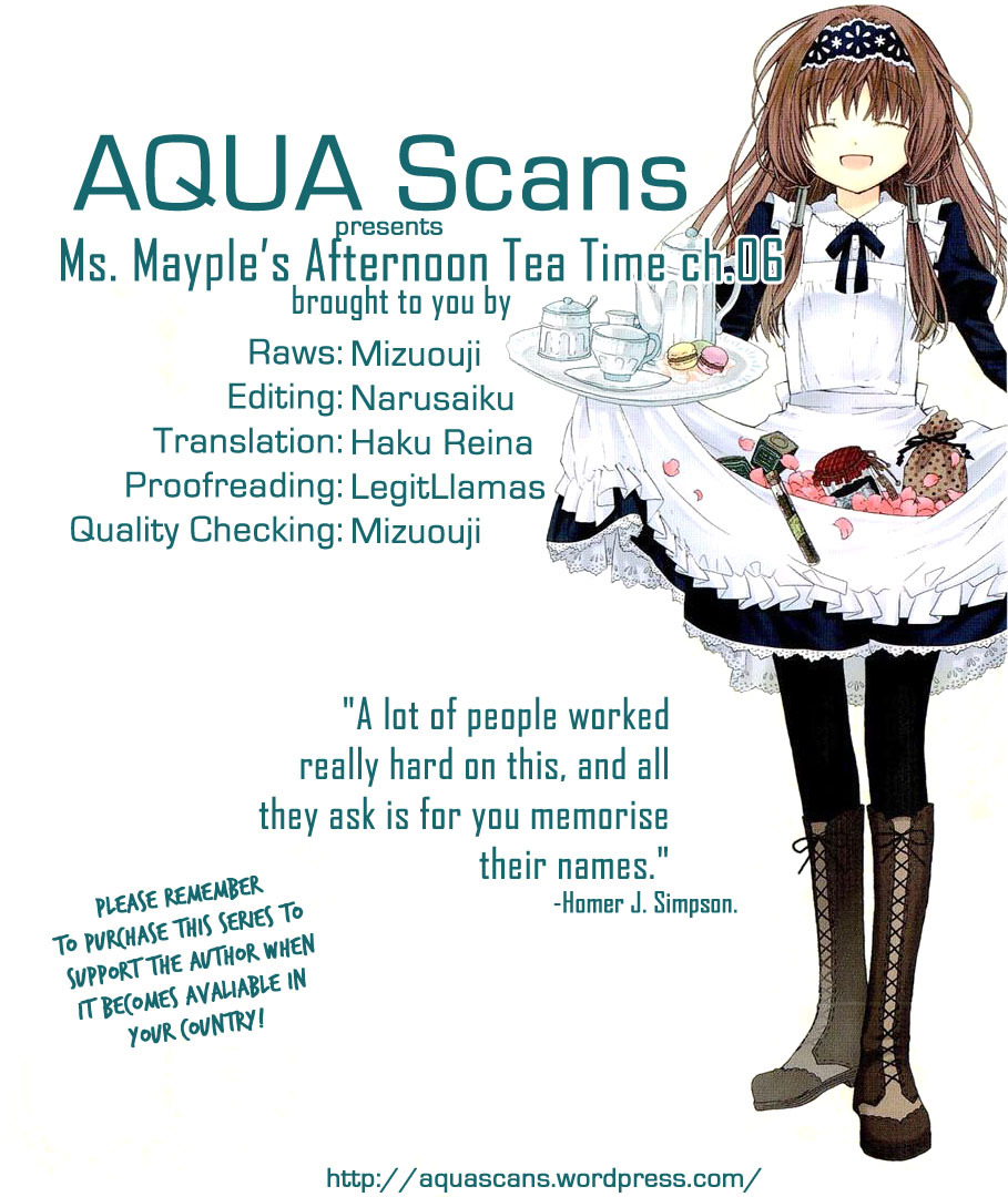 Mayple-san no Koucha Jikan Chapter 6 page 1 - Chapter 6: The Story of the Nameless Twins