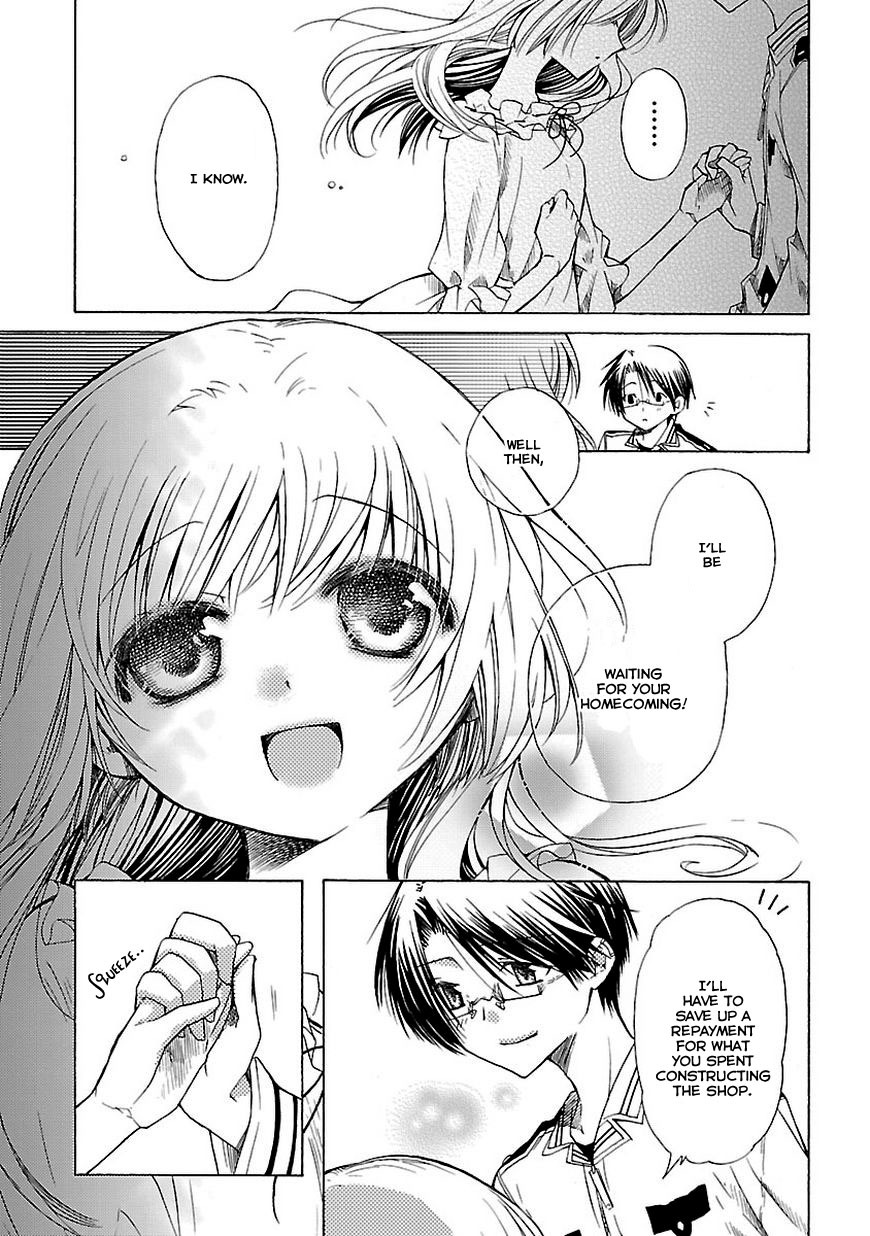 Mayple-san no Koucha Jikan Chapter 8 page 32 - Chapter 8: Farewell in the Palm of a Hand