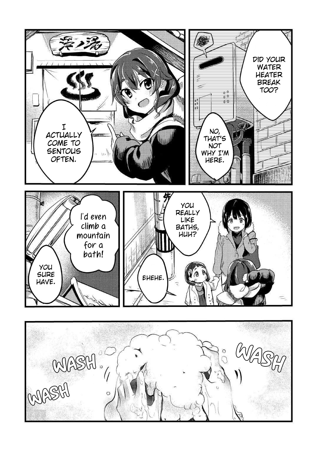 Mayuru's Hot Spring Chapter 3 page 6 - Chapter 3: Maruyu Gets In A Sentou