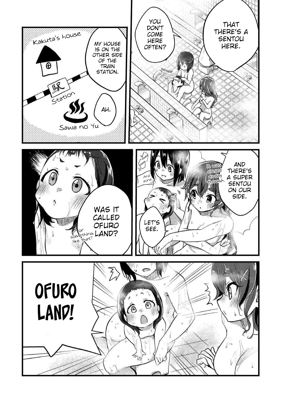 Mayuru's Hot Spring Chapter 3 page 9 - Chapter 3: Maruyu Gets In A Sentou