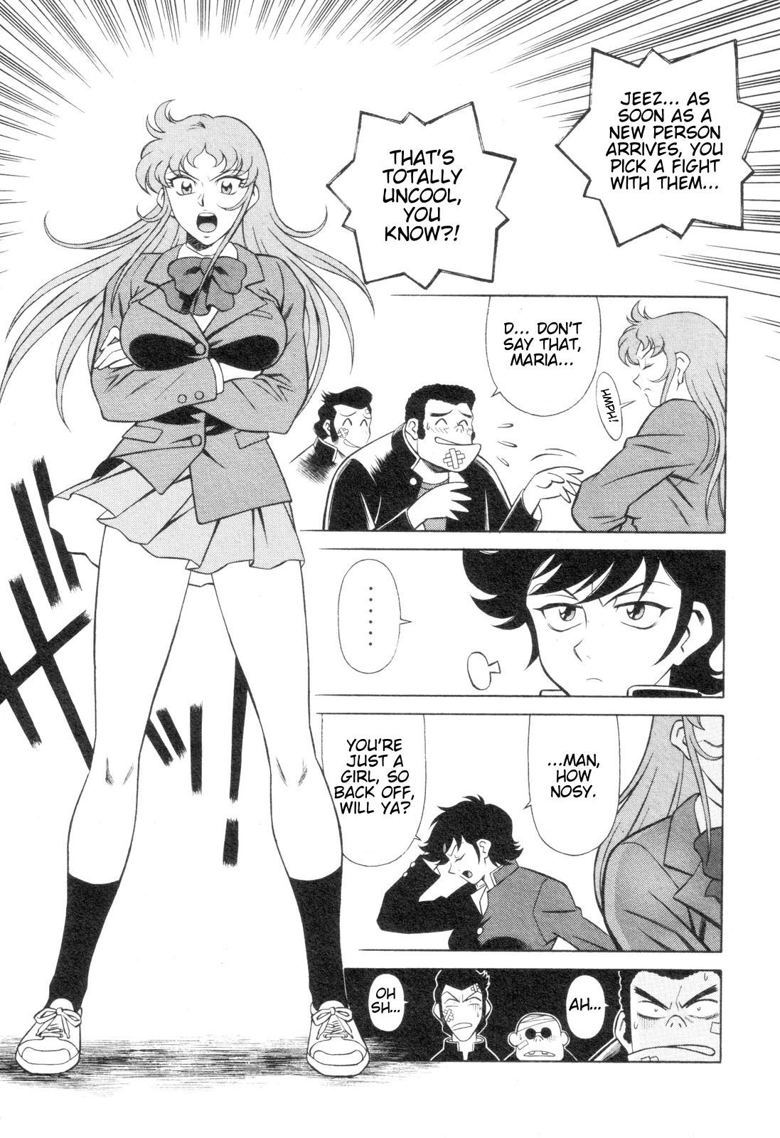 Mazinger Angel Z Chapter 1.2 page 18 - Chapter 1 v2 : Kikunosuke and Maria