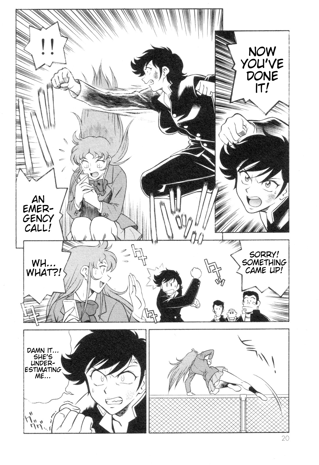 Mazinger Angel Z Chapter 1.2 page 21 - Chapter 1 v2 : Kikunosuke and Maria