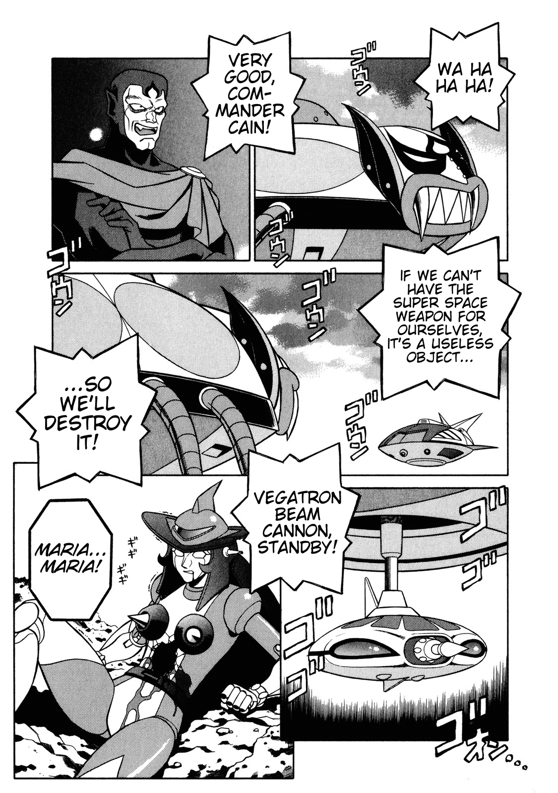 Mazinger Angel Z Chapter 11.2 page 11 - Chapter 11 v2 : The Tragic Commander Cain