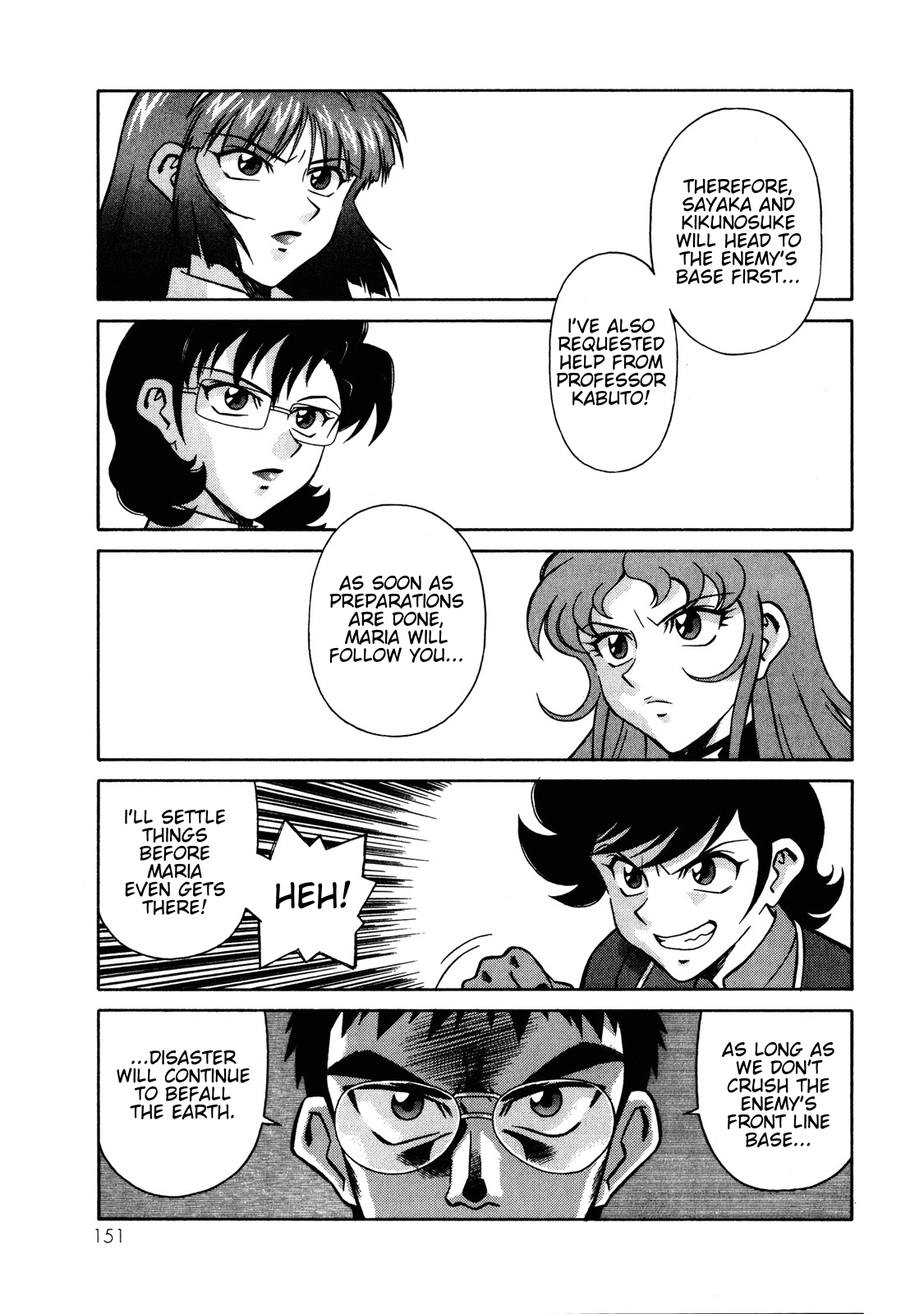 Mazinger Angel Z Chapter 11.2 page 28 - Chapter 11 v2 : The Tragic Commander Cain