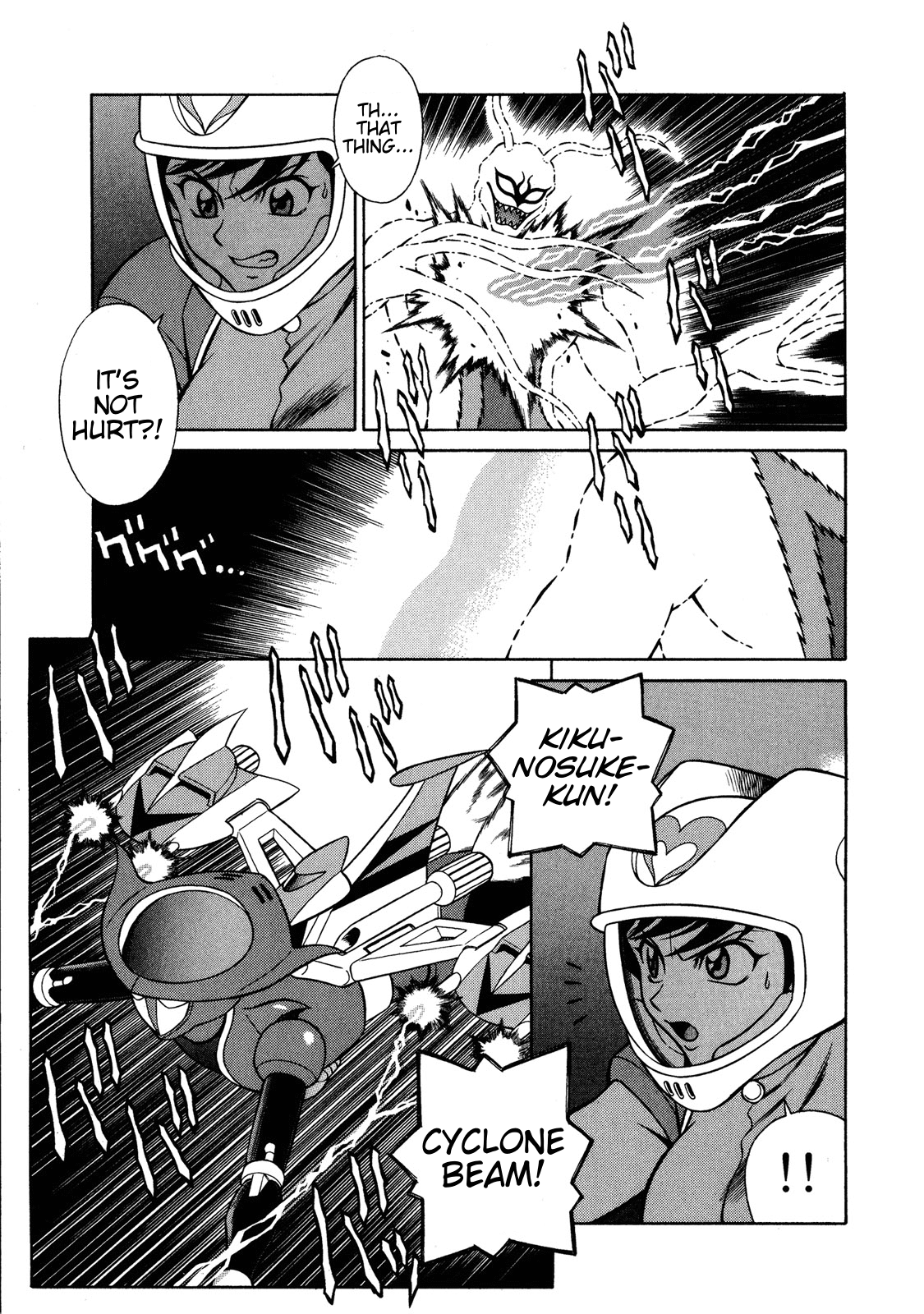 Mazinger Angel Z Chapter 12.2 page 13 - Chapter 12 v2 : The Great War of the Flying Saucers [End]