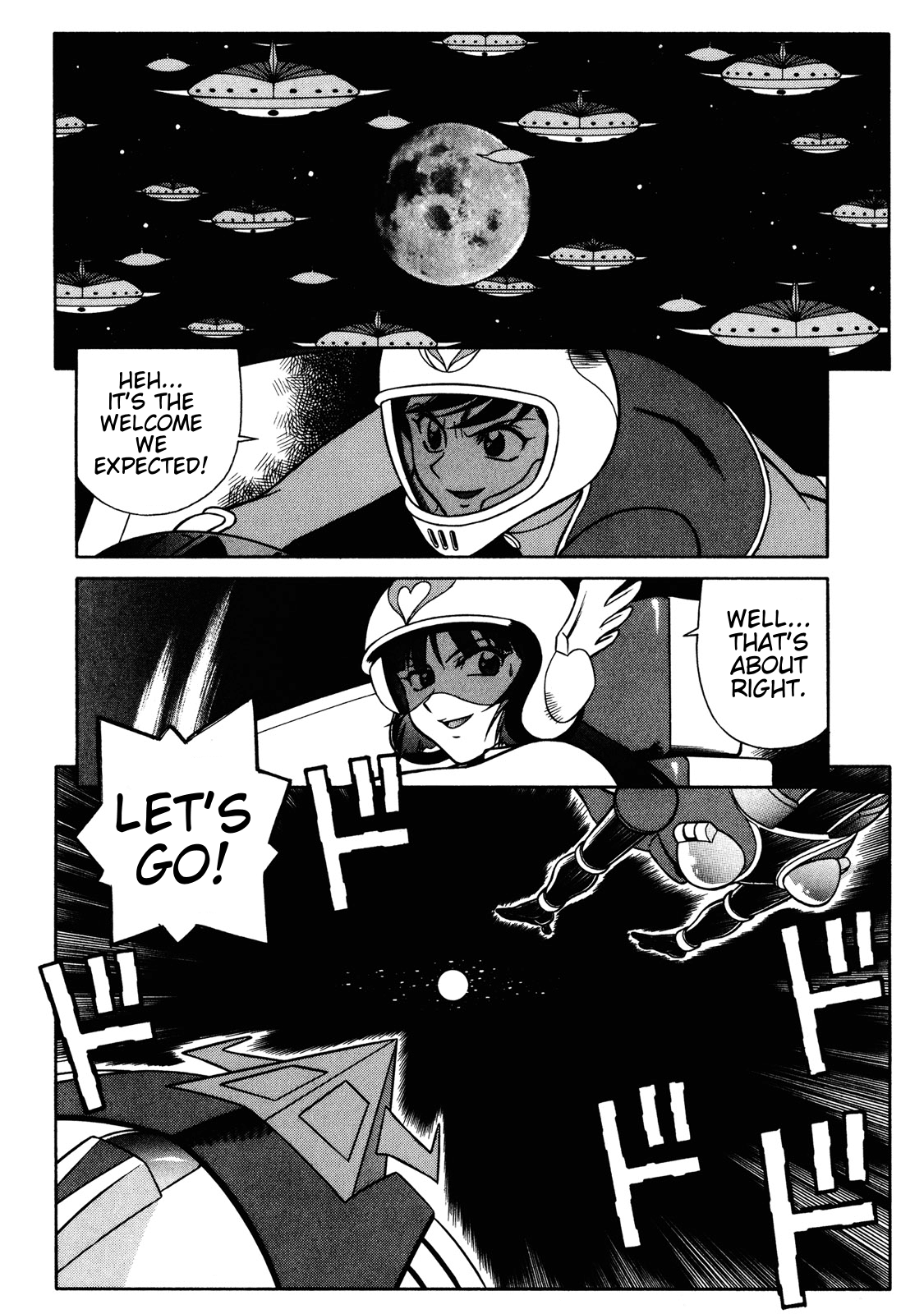 Mazinger Angel Z Chapter 12.2 page 2 - Chapter 12 v2 : The Great War of the Flying Saucers [End]
