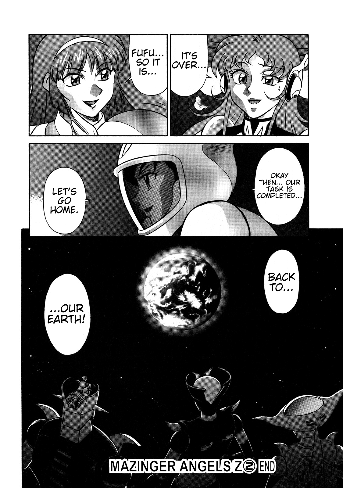 Mazinger Angel Z Chapter 12.2 page 30 - Chapter 12 v2 : The Great War of the Flying Saucers [End]