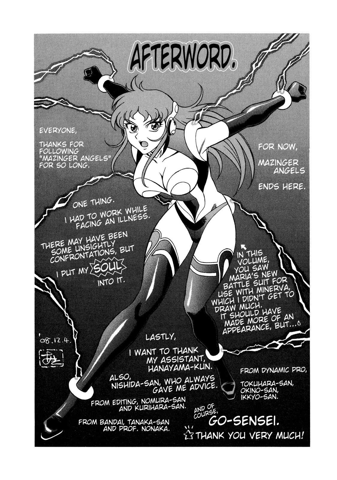 Mazinger Angel Z Chapter 12.2 page 31 - Chapter 12 v2 : The Great War of the Flying Saucers [End]