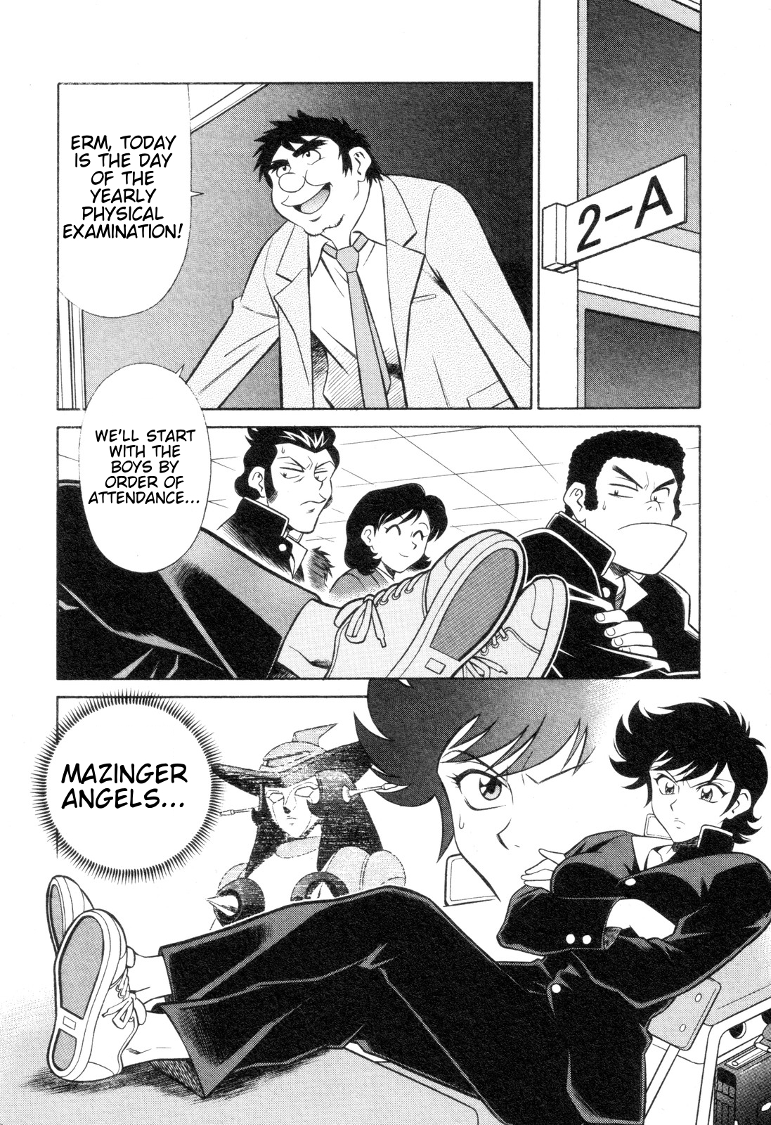 Mazinger Angel Z Chapter 2.2 page 2 - Chapter 2 v2 : Danger Approaches Paradise Academy
