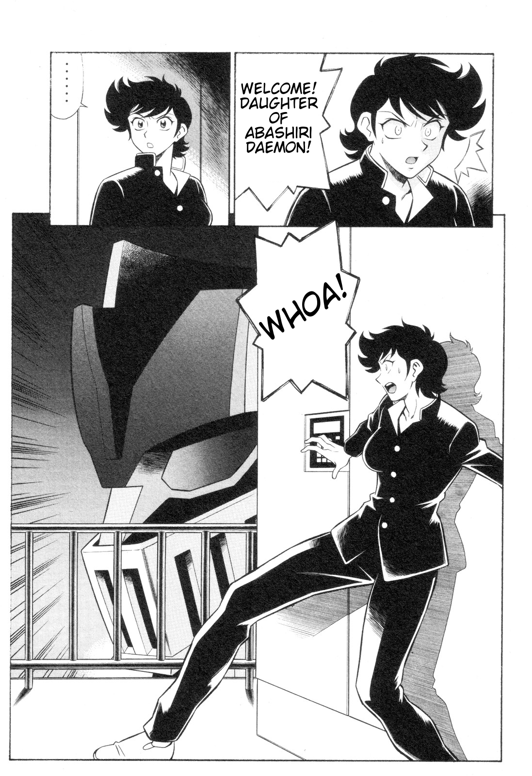 Mazinger Angel Z Chapter 4.2 page 11 - Chapter 4 v2 : Iron Z, Activate