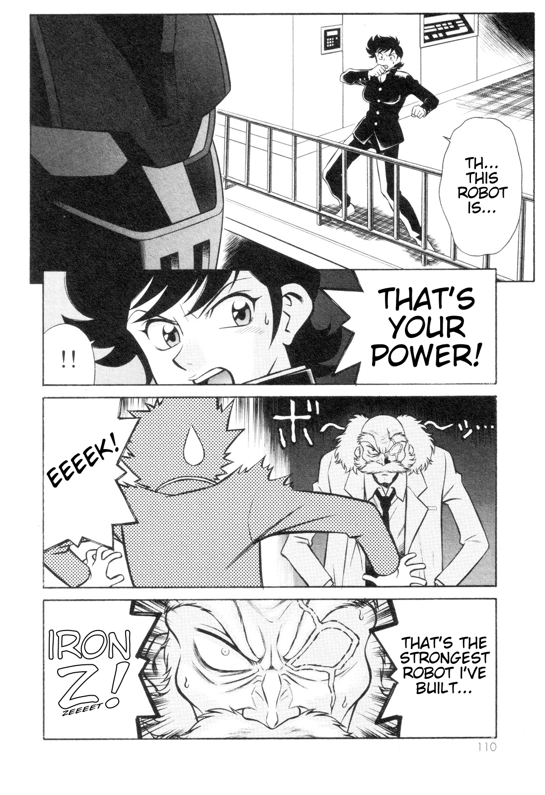 Mazinger Angel Z Chapter 4.2 page 12 - Chapter 4 v2 : Iron Z, Activate