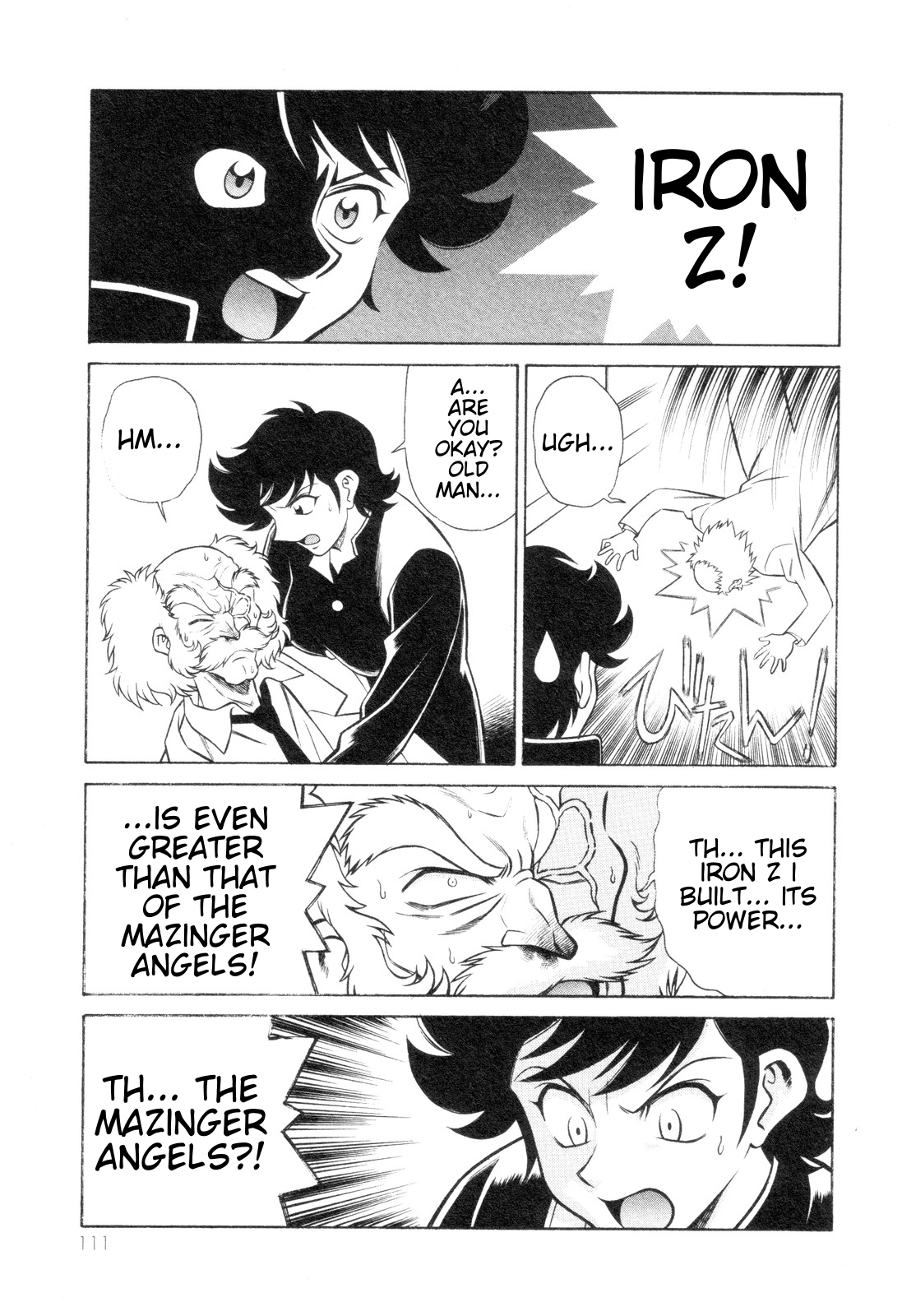 Mazinger Angel Z Chapter 4.2 page 13 - Chapter 4 v2 : Iron Z, Activate