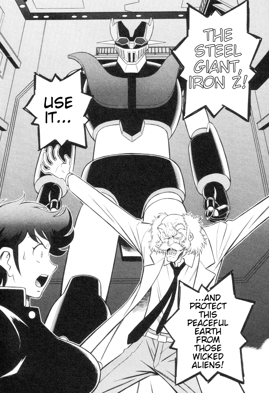 Mazinger Angel Z Chapter 4.2 page 14 - Chapter 4 v2 : Iron Z, Activate