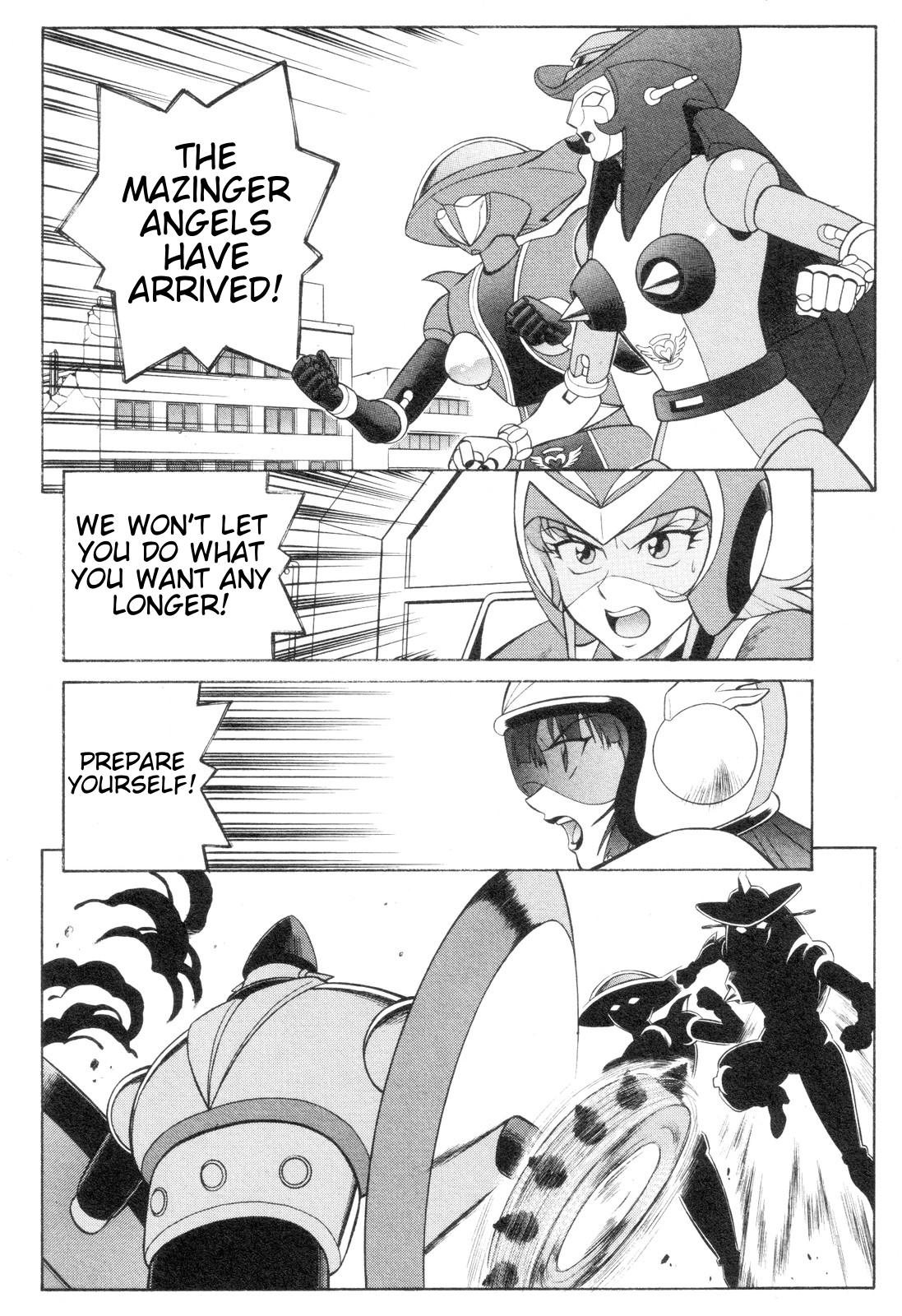Mazinger Angel Z Chapter 4.2 page 2 - Chapter 4 v2 : Iron Z, Activate