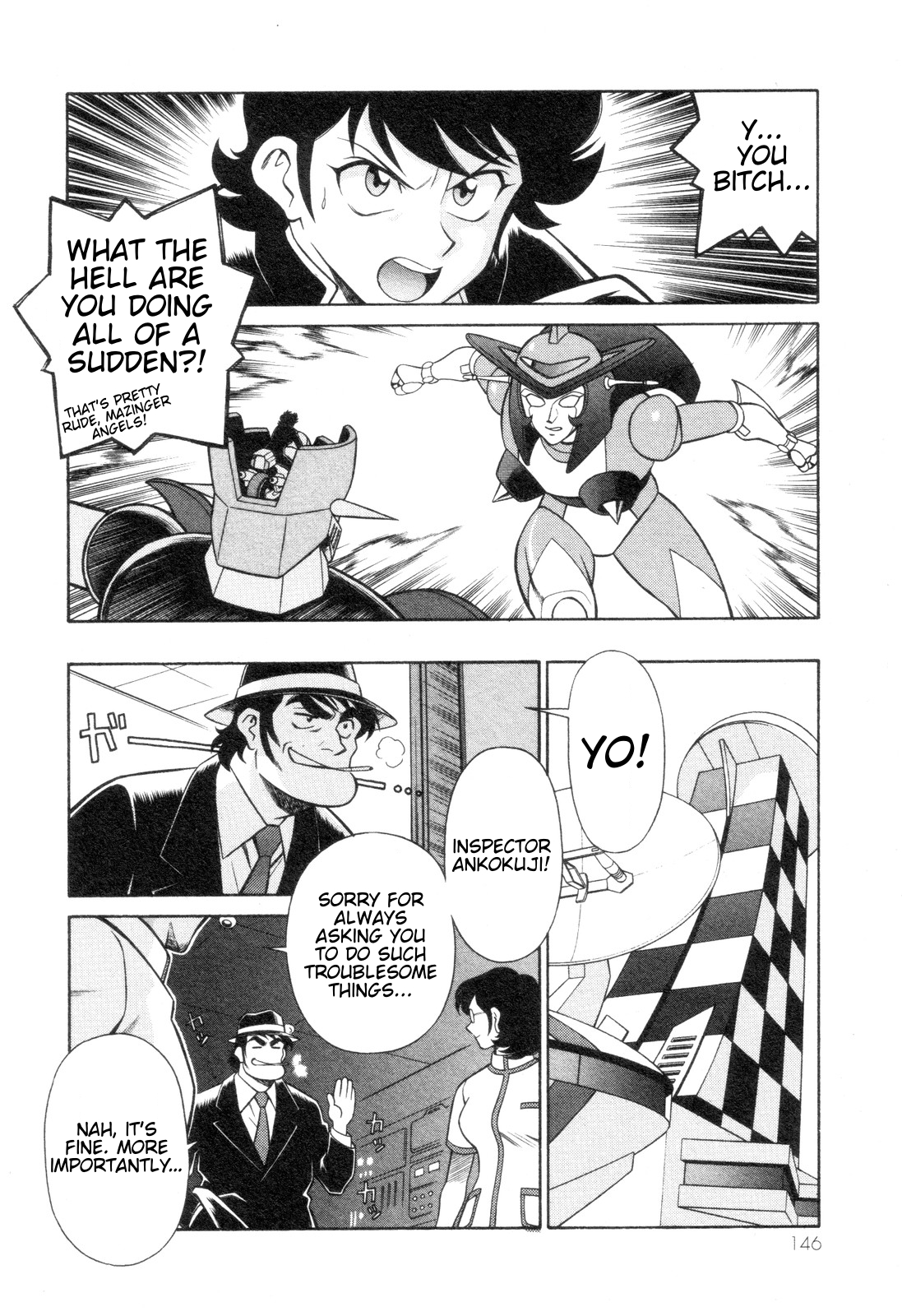 Mazinger Angel Z Chapter 5.2 page 16 - Chapter 5 v2 : Mother Burn, Full Sortie!