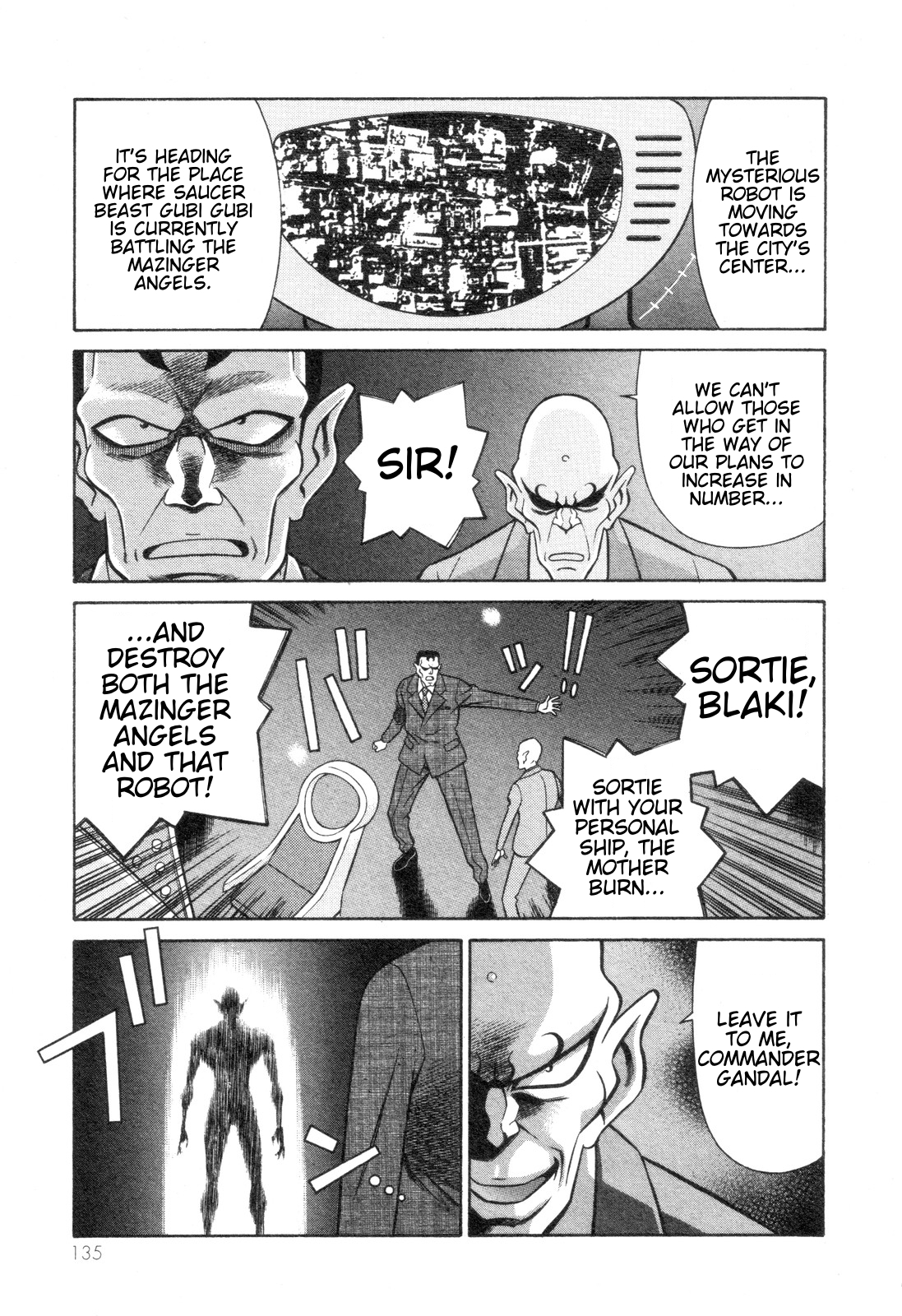 Mazinger Angel Z Chapter 5.2 page 5 - Chapter 5 v2 : Mother Burn, Full Sortie!