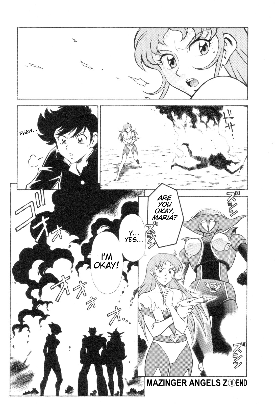Mazinger Angel Z Chapter 6.2 page 30 - Chapter 6 v2 : Fierce Counterattack! M.A.