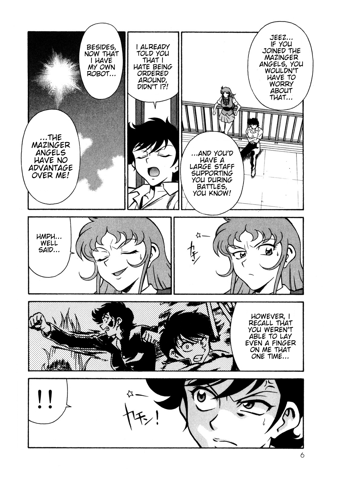 Mazinger Angel Z Chapter 7.2 page 8 - Chapter 7 v2 : Kikunosuki In Danger!