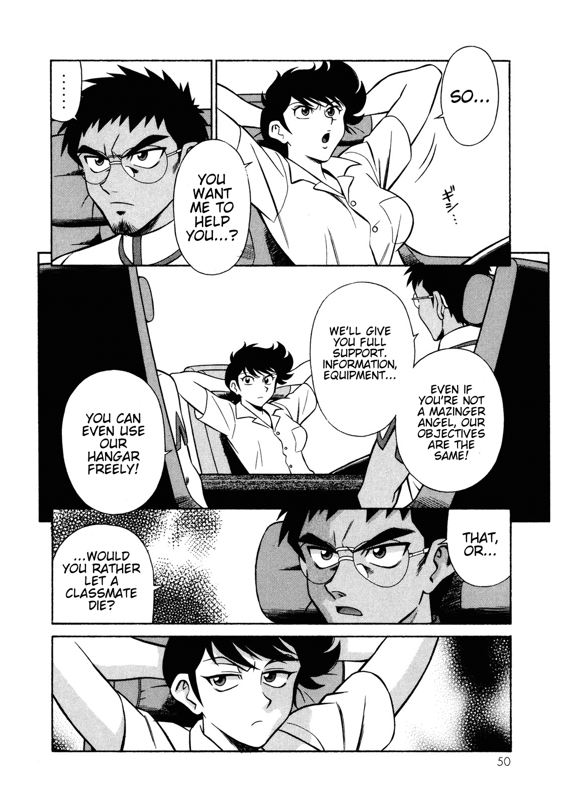 Mazinger Angel Z Chapter 8.2 page 18 - Chapter 8 v2 : The Demon Inside the Old School Building