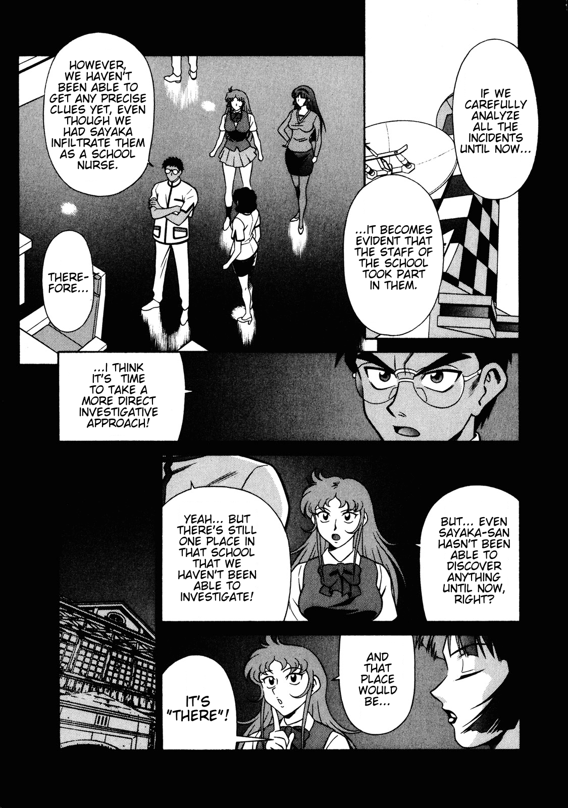 Mazinger Angel Z Chapter 8.2 page 3 - Chapter 8 v2 : The Demon Inside the Old School Building