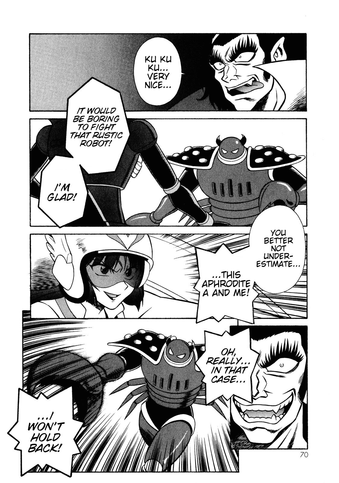 Mazinger Angel Z Chapter 9.2 page 10 - Chapter 9 v2 : The Ballad of the Red Scar