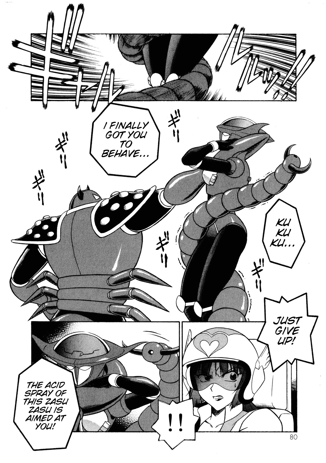 Mazinger Angel Z Chapter 9.2 page 20 - Chapter 9 v2 : The Ballad of the Red Scar