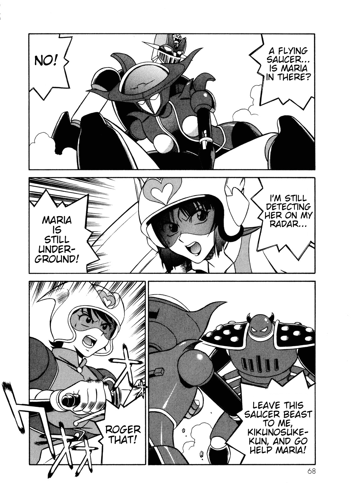 Mazinger Angel Z Chapter 9.2 page 8 - Chapter 9 v2 : The Ballad of the Red Scar