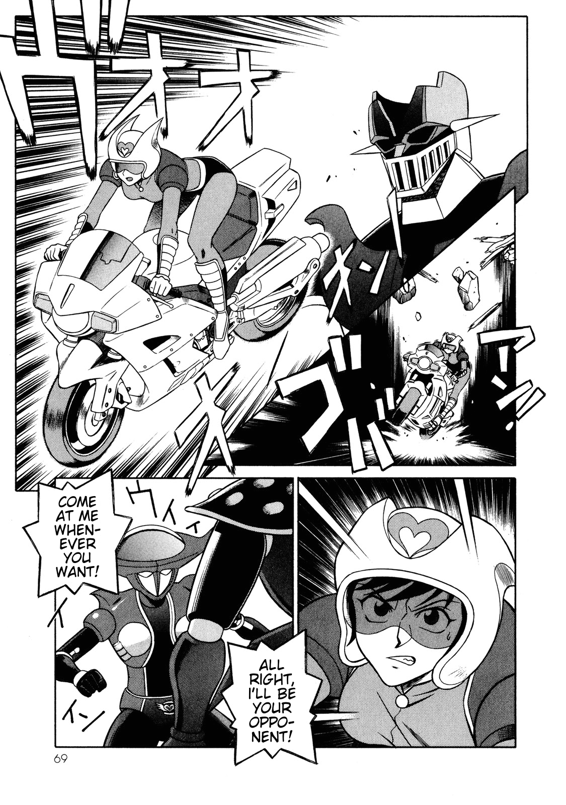 Mazinger Angel Z Chapter 9.2 page 9 - Chapter 9 v2 : The Ballad of the Red Scar