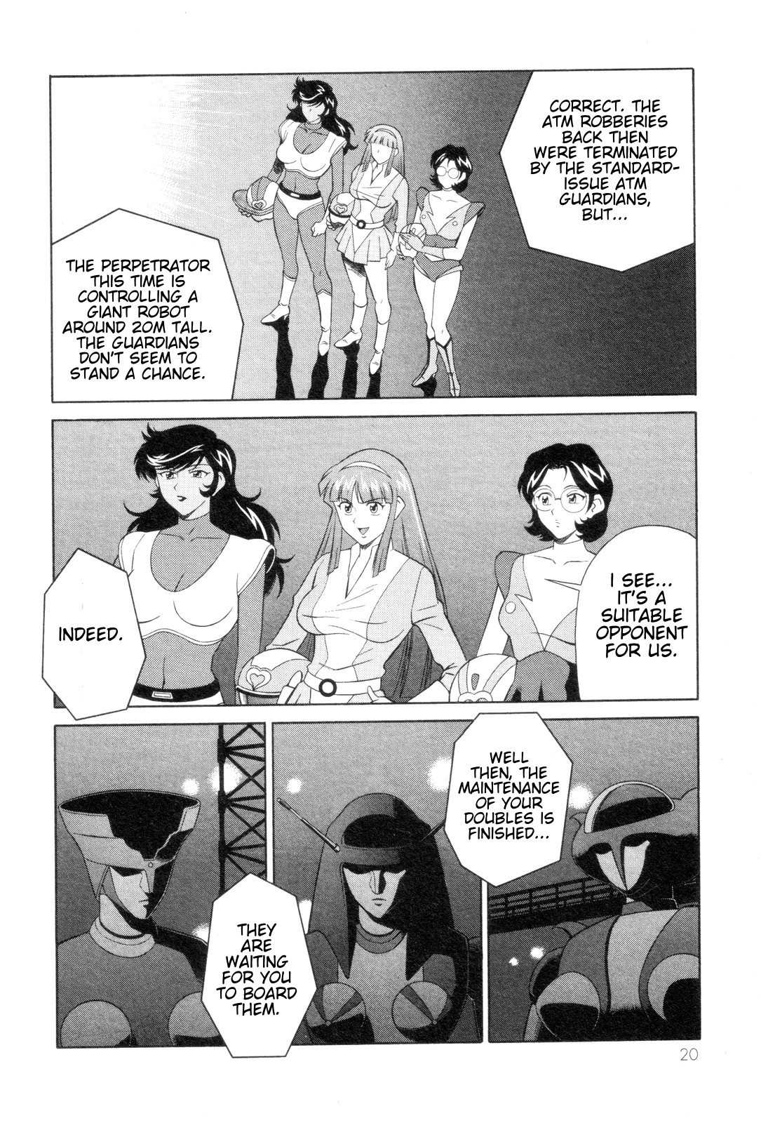 Mazinger Angel Chapter 1 page 23 - Chapter 1: The Angels of Steel, Mazinger Angels