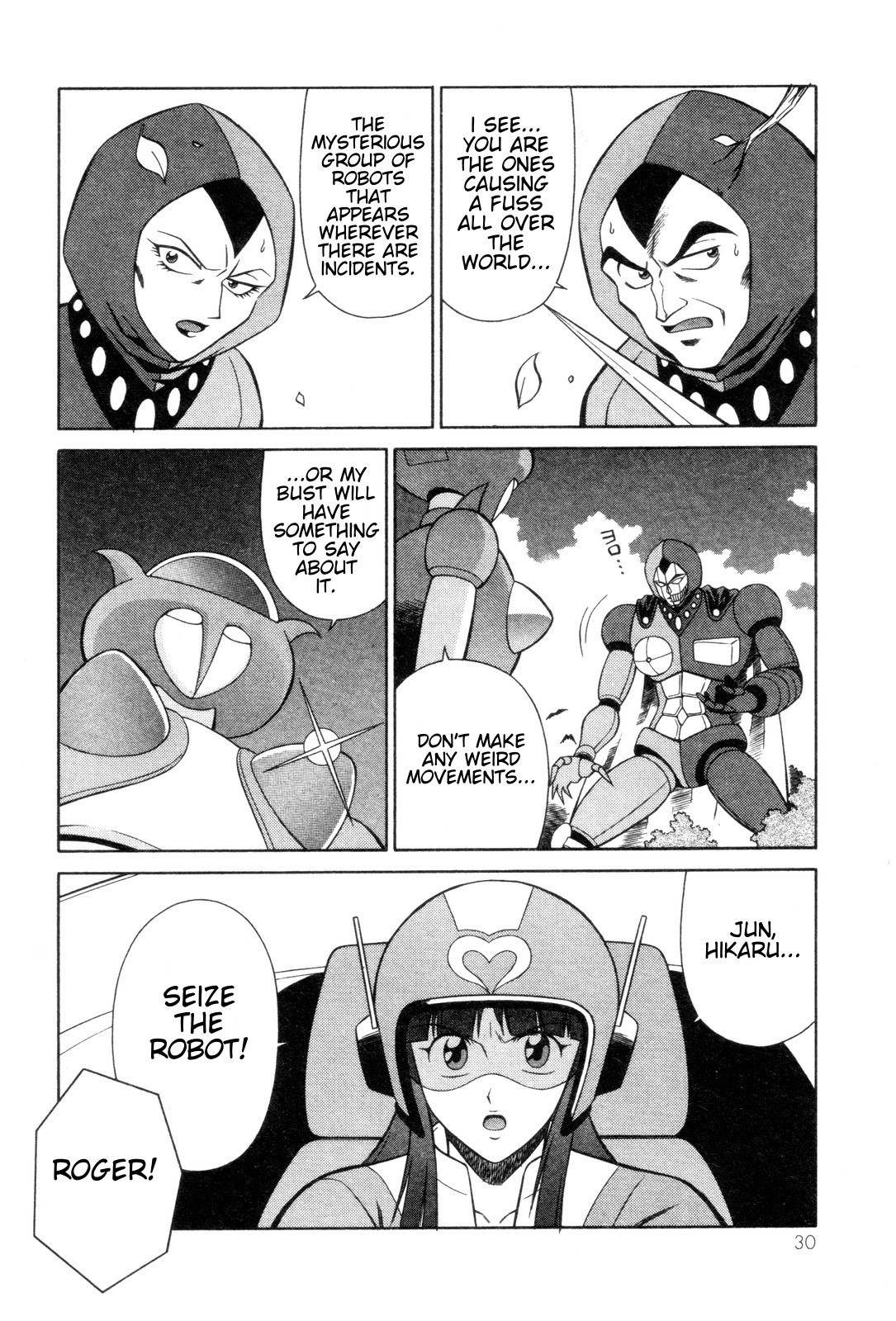Mazinger Angel Chapter 1 page 33 - Chapter 1: The Angels of Steel, Mazinger Angels