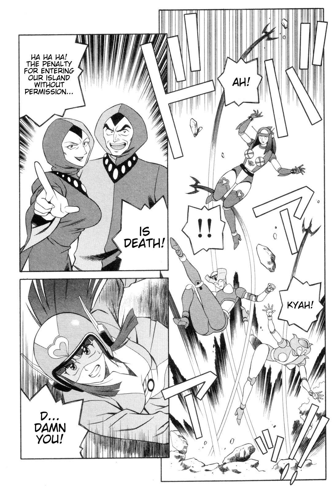 Mazinger Angel Chapter 1 page 35 - Chapter 1: The Angels of Steel, Mazinger Angels