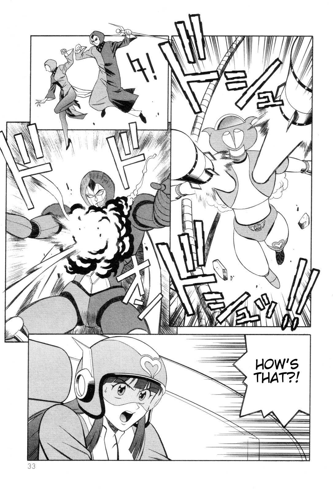 Mazinger Angel Chapter 1 page 36 - Chapter 1: The Angels of Steel, Mazinger Angels
