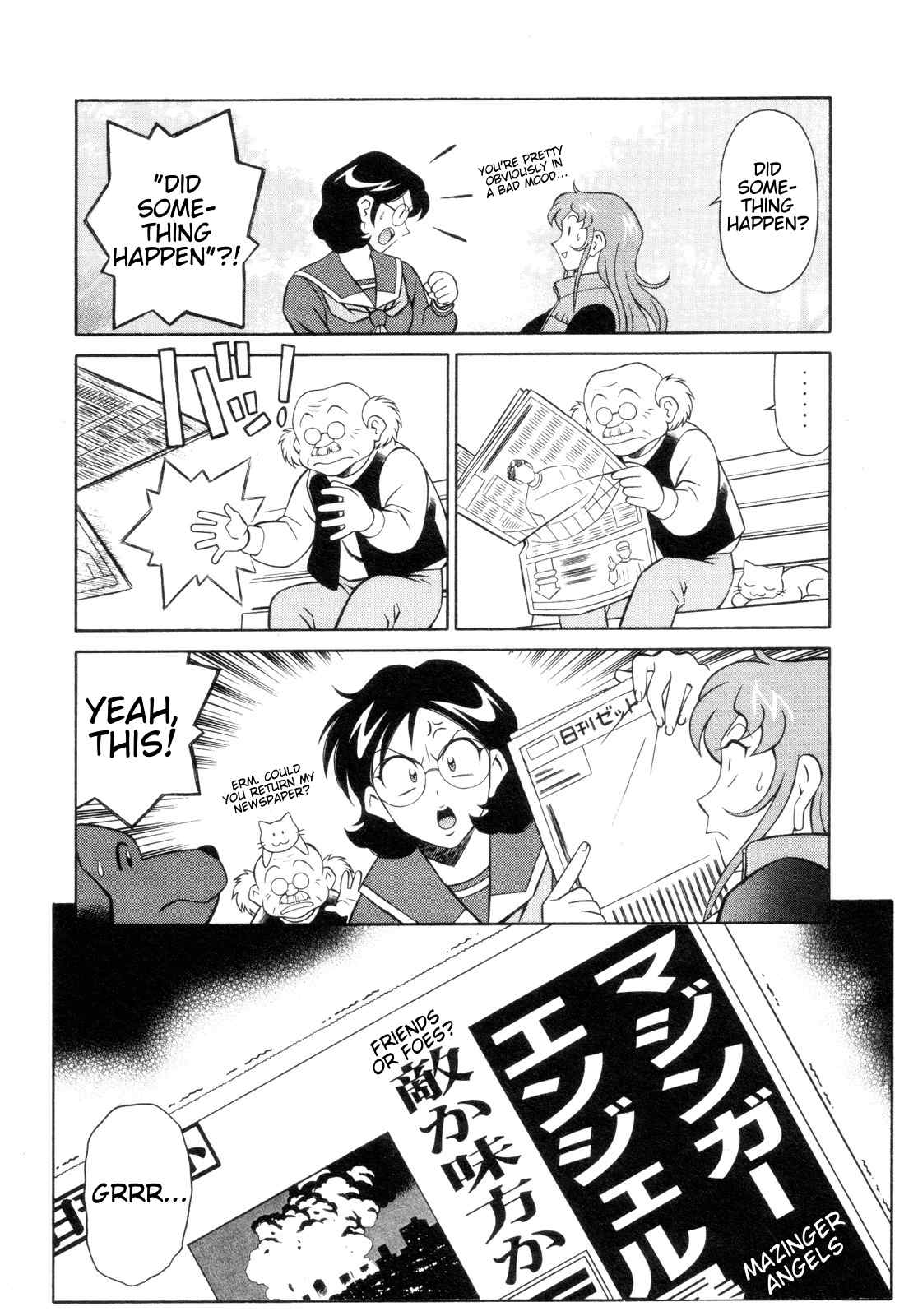 Mazinger Angel Chapter 10 page 10 - Chapter 10: The Appearance of the Ghost Angels