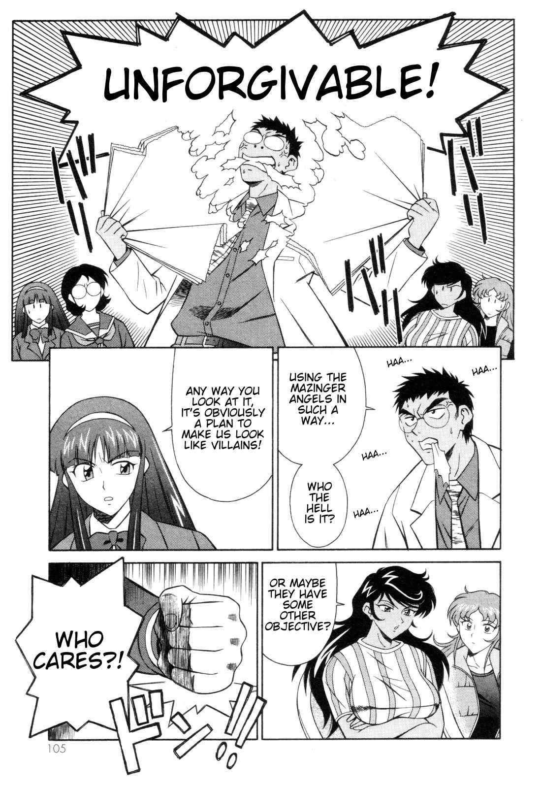Mazinger Angel Chapter 10 page 11 - Chapter 10: The Appearance of the Ghost Angels