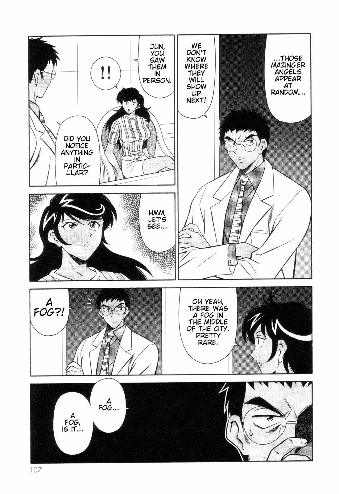 Mazinger Angel Chapter 10 page 13 - Chapter 10: The Appearance of the Ghost Angels