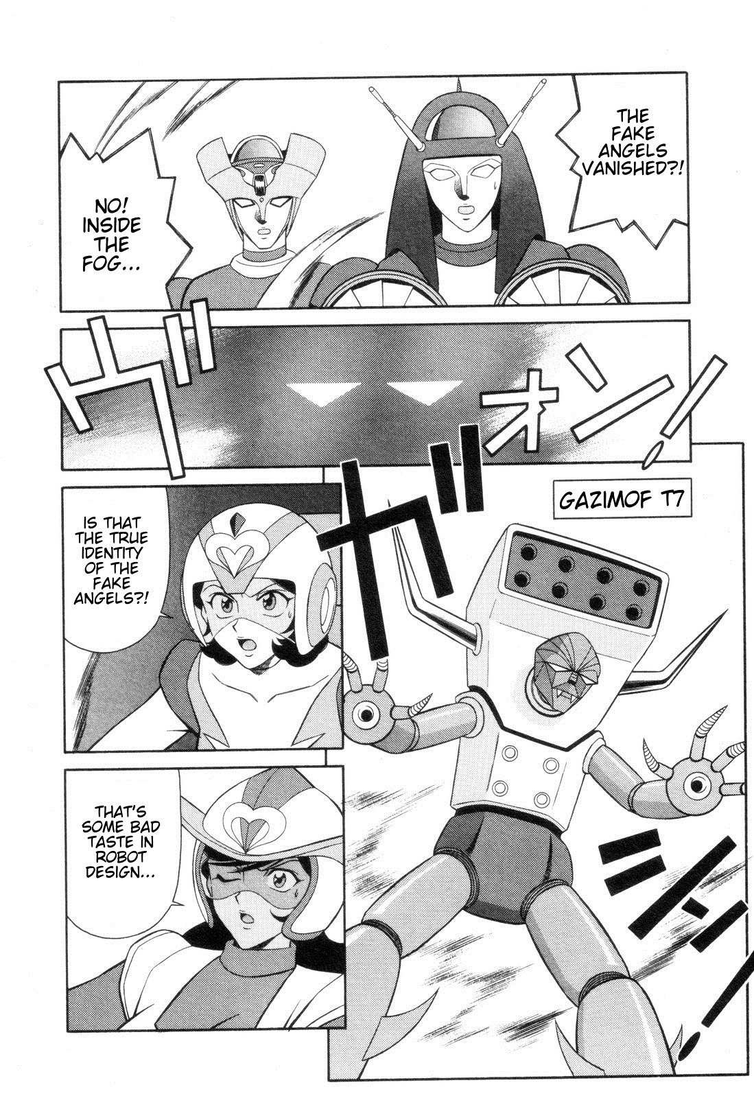 Mazinger Angel Chapter 10 page 22 - Chapter 10: The Appearance of the Ghost Angels