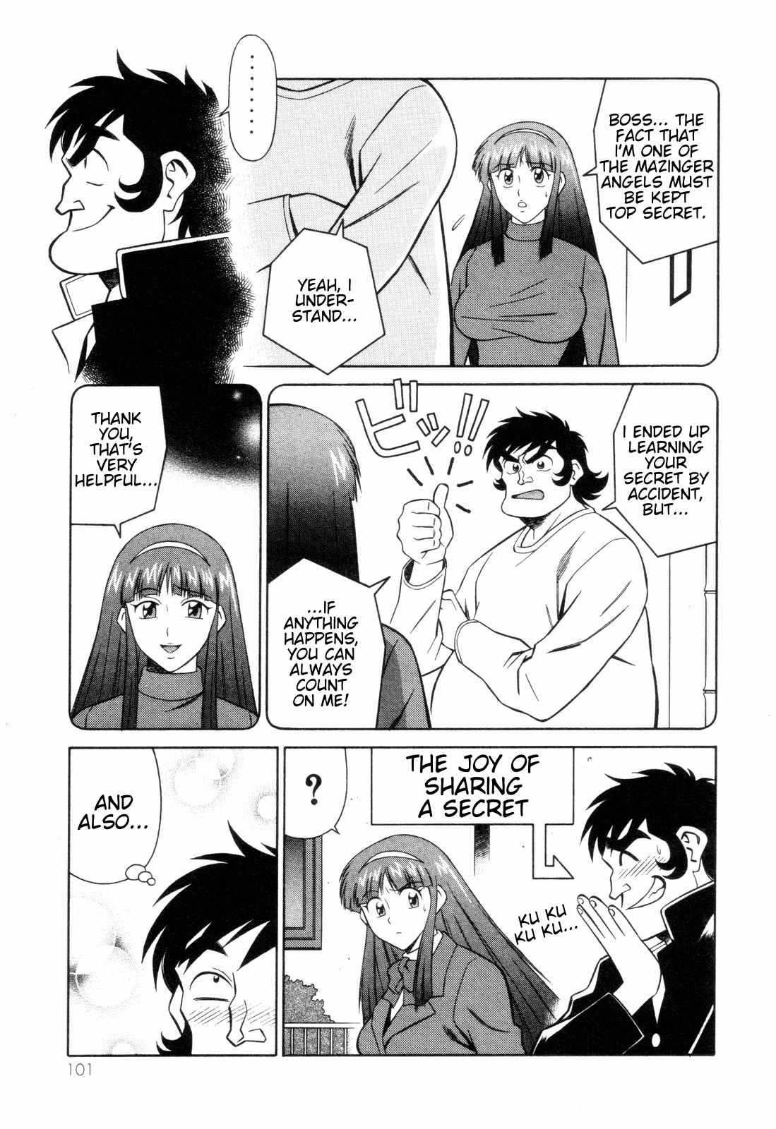 Mazinger Angel Chapter 10 page 7 - Chapter 10: The Appearance of the Ghost Angels